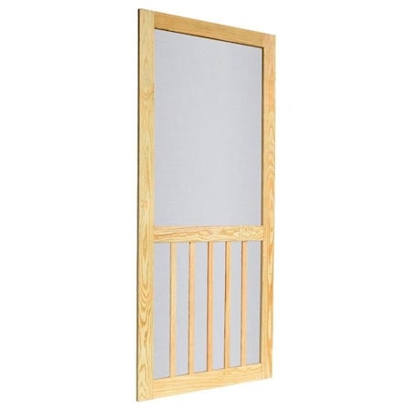 Screen Tight 5-Bar Screen Door, 36 in W, 80 in H, Full View, Removable Screen, Multi-Color WTIM36PT
